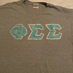 Phi Sigma Sigma: Letter T-Shirt